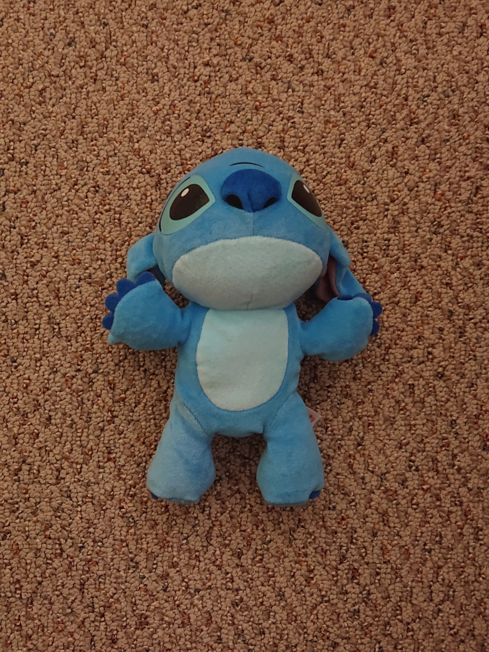 2025 TY - Disney Stitch (626) Plush Toy From Lilo and Stitch - Blue